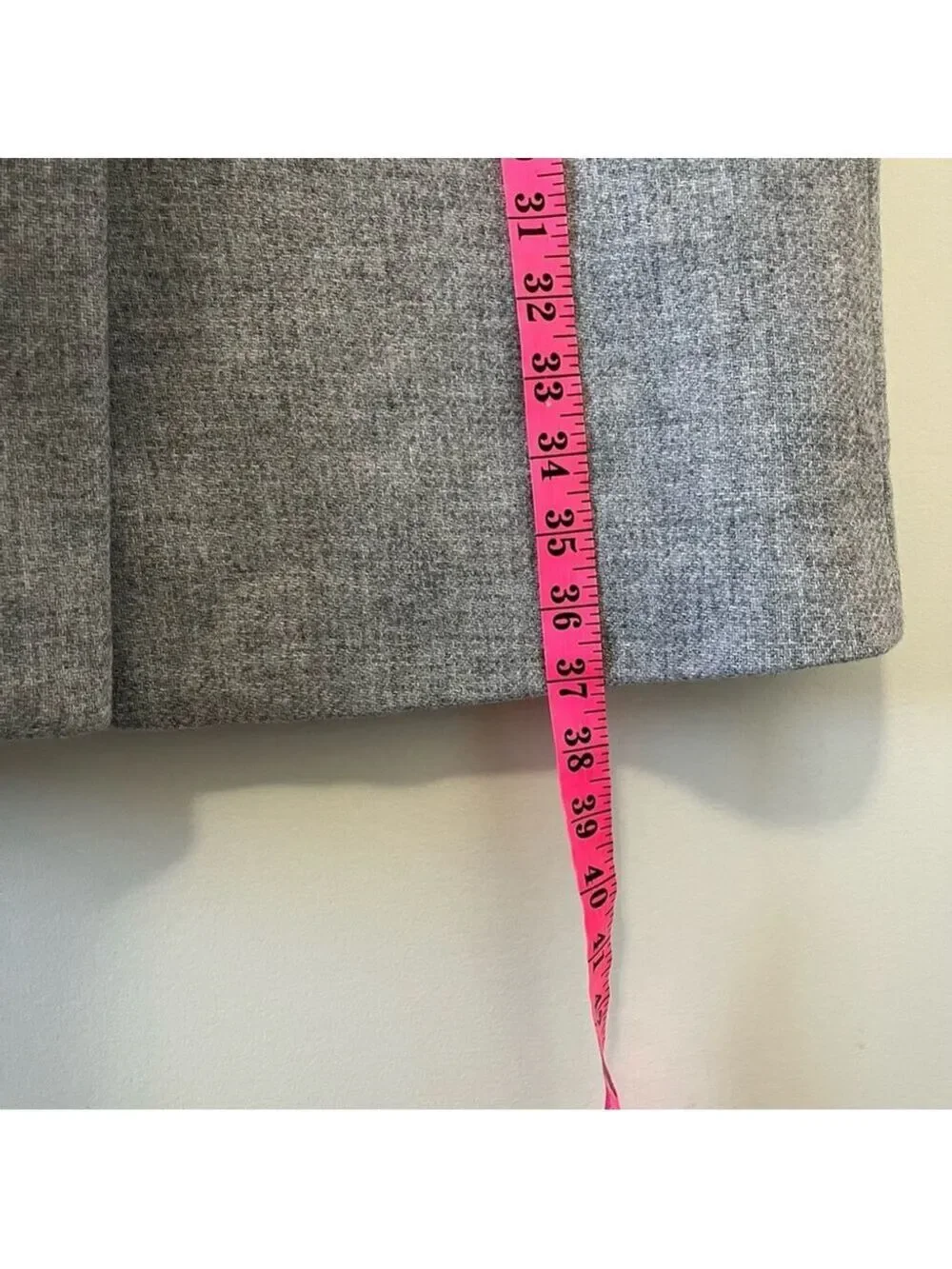 NEW ZARA DOUBLE BREASTED MANTECO PREMIUM QUALITY FABRICS COAT GRAY Sz M - Picture 12 of 12